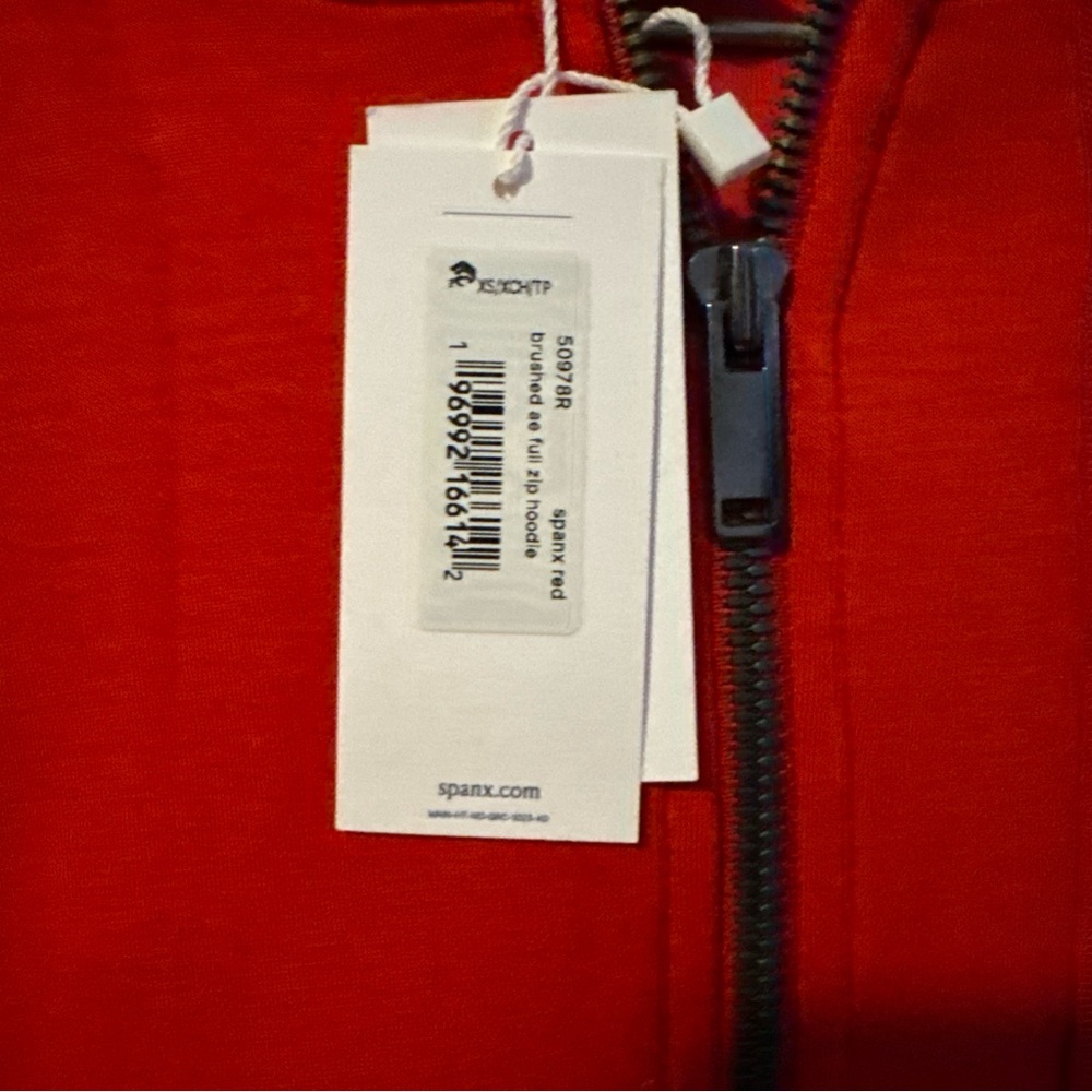 Spanx Air Essentials Brushed full zip hoodie Span… - image 2